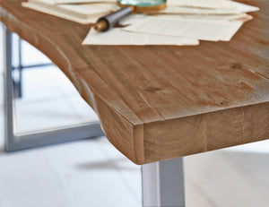 #naturfarben #220x100 #u-gestellsilber
