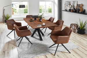 #nussbaumfarben #260x100 #spider-gestellschwarz