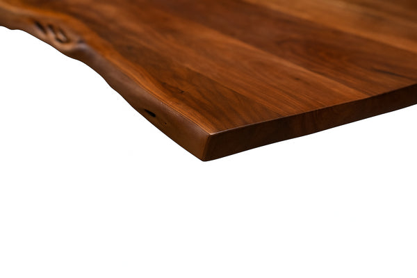 #nussbaumfarben #180x90 #u-gestellsilber