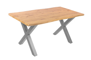 #wildeichenfarben #160x85 #x-gestellsilber