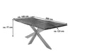 #nussbaumfarben #260x100 #spider-gestellsilber