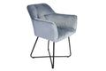 #eisblau #metallgestellschwarz