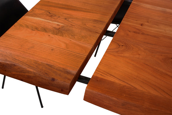 #nussbaumfarben #180(280)x90 #u-gestellschwarz