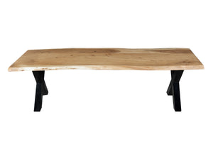 #naturfarben #140cm #x-gestellschwarz