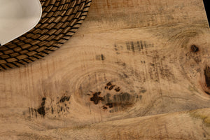 #mangonaturfarben #80x60 #säulen-gestelleckigschwarz