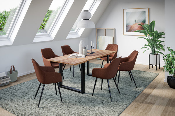#wildbuchenaturfarben #160x85 #u-gestellschwarz