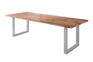 #naturfarben #280x100 #u-gestellsilber