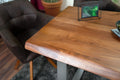 #nussbaumfarben #180x90 #u-gestellsilber