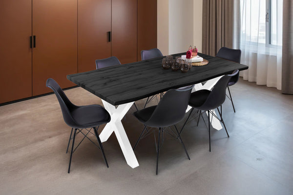 #graufarben #180x90 #x-gestellweiß