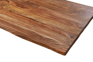 #sheeshamteakfarben #280x100 #u-gestellschwarz