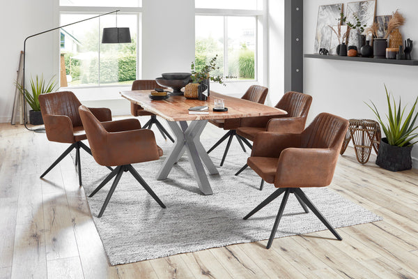 #naturfarben #220x100 #spider-gestellsilber