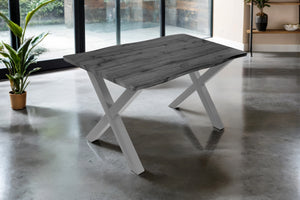 #graufarben #120x80 #x-gestellsilber