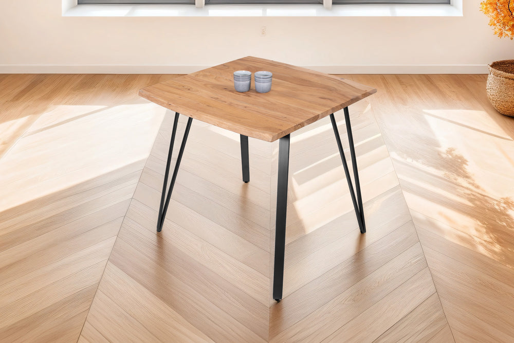 #naturfarben #80x80 #hairpin-gestellschwarz