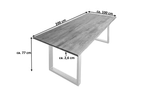 #200x100 #u-gestellsilber