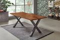 #nussbaumfarben #220x100 #x-gestellvintage