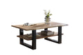 #akazienaturfarben #115x65 #u-gestellschwarz
