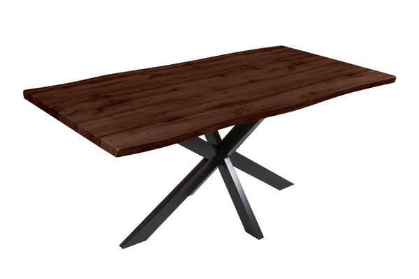 #nussbaumfarben #180x90 #spider-gestellschwarz