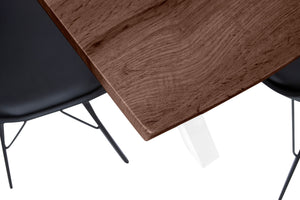 #nussbaumfarben #120x80 #x-gestellweiß