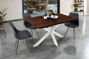 #nussbaumfarben #140x80 #spider-gestellweiß