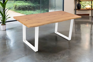 #wildeichenfarben #180x90 #u-gestellweiß