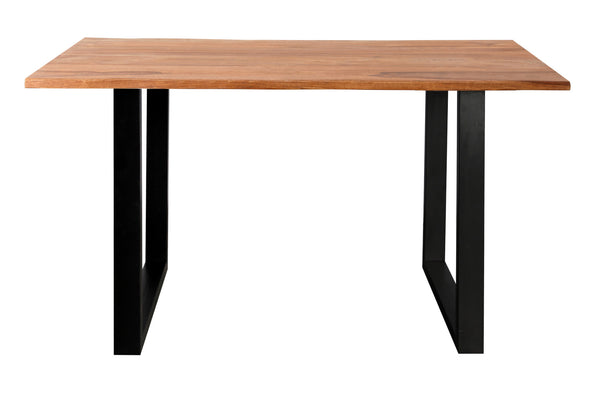 #sheeshamteakfarben #220x100 #u-gestellschwarz