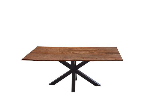 #nussbaumfarben #220x100 #spider-gestellschwarz