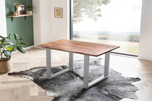 #nougatfarben #140x80 #u-gestellsilber