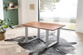 #nougatfarben #140x80 #u-gestellsilber
