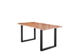#naturfarben #200x100 #u-gestellschwarz