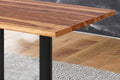 #sheeshamnaturfarben #200x100 #u-gestellschwarz