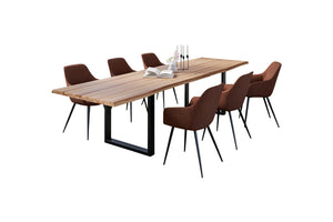 #naturfarben #280x100 #u-gestellschwarz