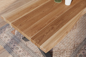 #akazienaturfarben #300x100 #x-gestellschwarz