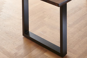 #wengefarben #140x85 #u-gestellschwarz