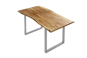 #naturfarben #130x75 #u-gestellsilber