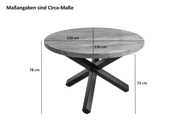 #naturfarben #130cm #stern-gestellschwarz