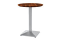 #akazienussbaumfarben #60x60 #säulen-gestelleckigsilber