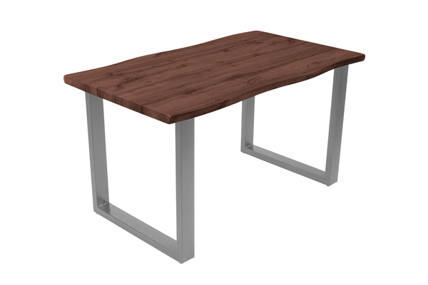 #nussbaumfarben #120x80 #u-gestellsilber