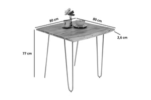 #naturfarben #80x80 #hairpin-gestellsilber