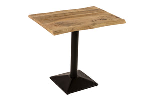 #mangonaturfarben #80x60 #säulen-gestelleckigschwarz