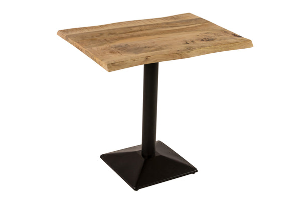 #mangonaturfarben #80x60 #säulen-gestelleckigschwarz