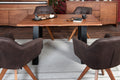 #nussbaumfarben #140x80 #a-gestellschwarz