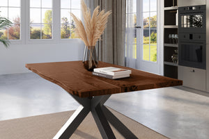 #nussbaumfarben #120x80 #spider-gestellschwarz