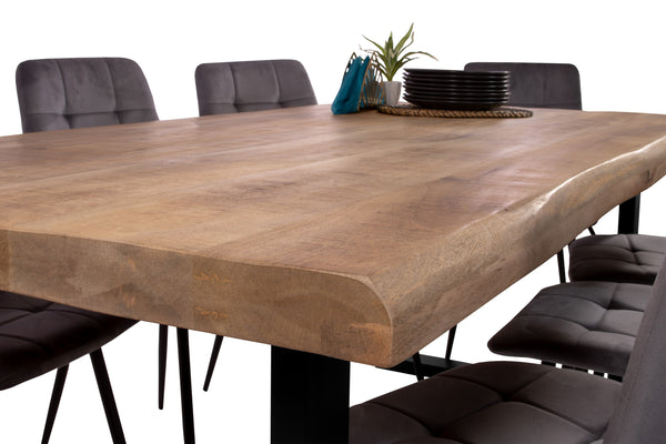 #mangoroughfarben #200x100 #u-gestellschwarz