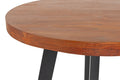 #nussbaumfarben #80x80 #vierfuß-gestellschwarz