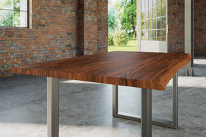 #nougatfarben #160x85 #u-gestellsilber