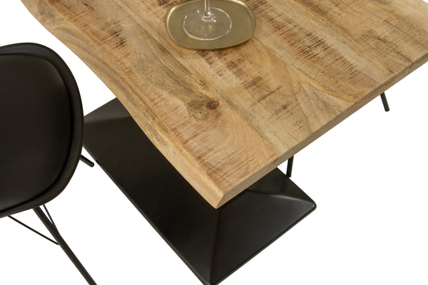 #mangonaturfarben #100x60 #säulen-gestellschwarz