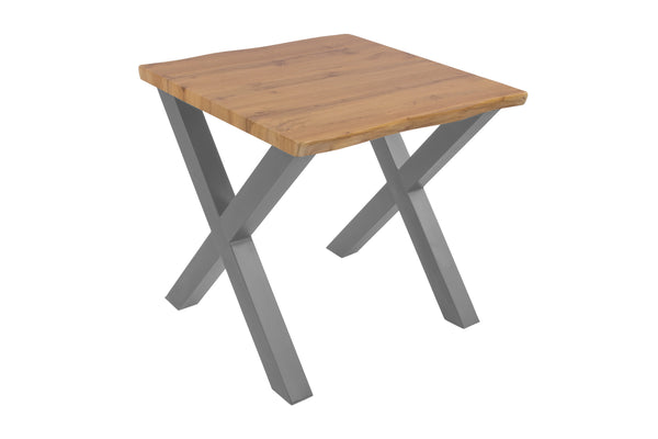 #wildeichenfarben #80x80 #x-gestellsilber