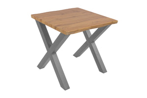 #wildeichenfarben #80x80 #x-gestellsilber