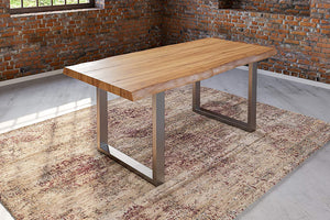 #naturfarben #240x100 #u-gestellsilber