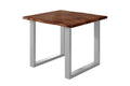 #nussbaumfarben #80x80 #u-gestellsilber